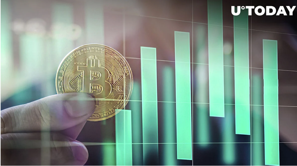 بر اساس نمودار لگاریتمی، حرکت بیت کوین (BTC) به سمت 70000 دلار امکان پذیر است